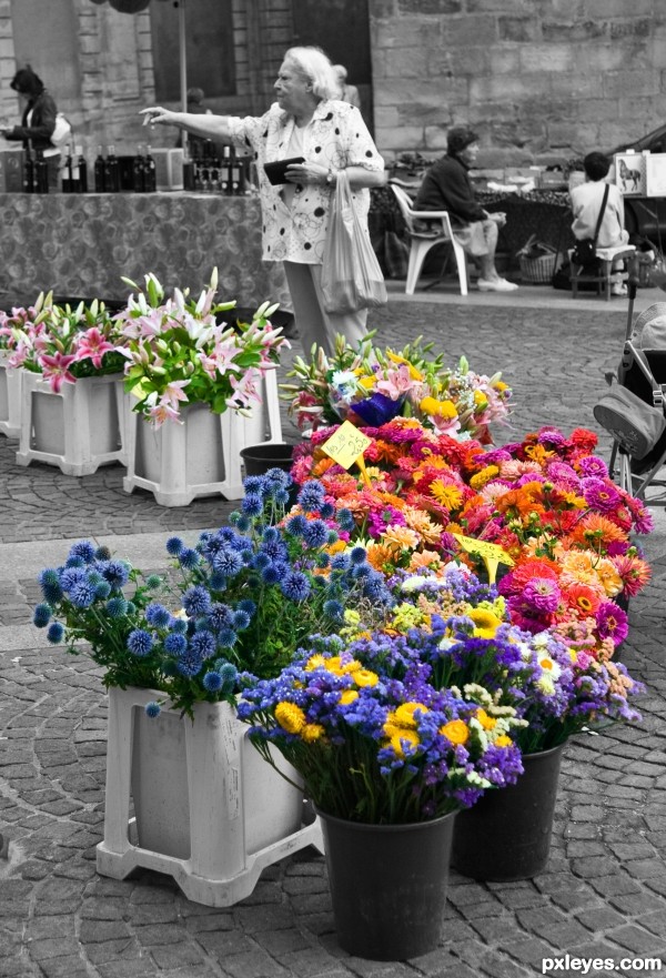 Flower market